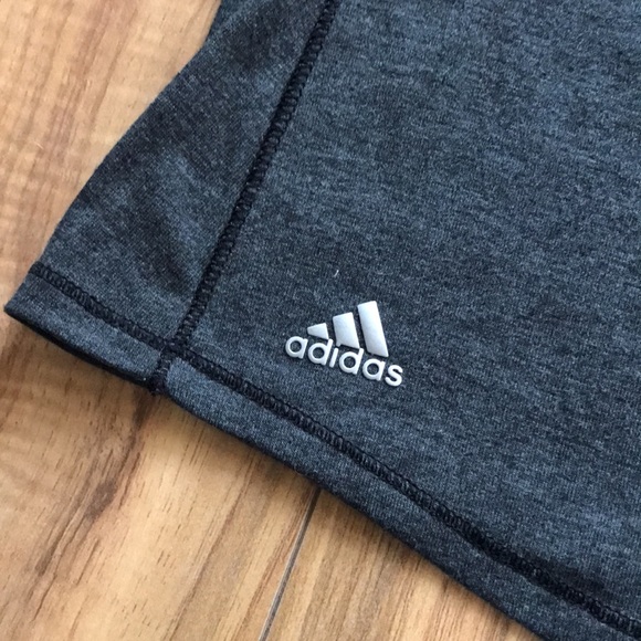 Adidas Dark Grey Sleeveless Polo - Picture 2 of 4